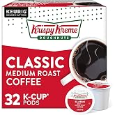 Krispy Kreme Classic, Single-Serve Keurig K-Cup Pods, Medium Roast Coffee, 32 Count