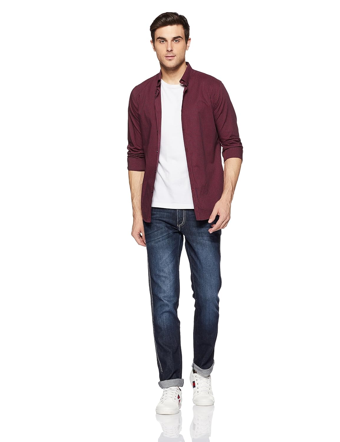 wrangler men's slim fit jeans