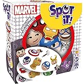 Spot It! - Marvel Emojis – Card Games for Family Adults and Kids – 2-8 Players – 15 Min of Gameplay – Ages 6+ – English & Fre