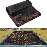 16 x 32FT Pool Leaf Net Cover- Thicken Rectangle Leaf Netting for Inground and Above Ground Swimming Pools Cover with Reinforced Gromments,Winter Above Ground Pool Screen Cover, Catching Leaves