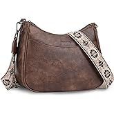 APHISON Trendy Leather Crossbody Purse with Adjustable Strap, Women's Shoulder Handbag