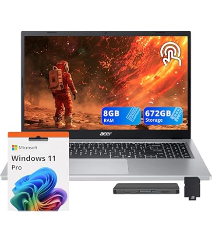Acer Aspire Go 15 AG15-31P Laptop - Intel Core I3-N305, 8GB, 256GB SSD