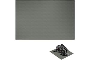 Wiojtry Non-Slip Mat for Under Desk Elliptical and Portable Floor Bike, Elliptical Machine for Seniors Home Sports Mat and Mini Elliptical Exercise Bikes