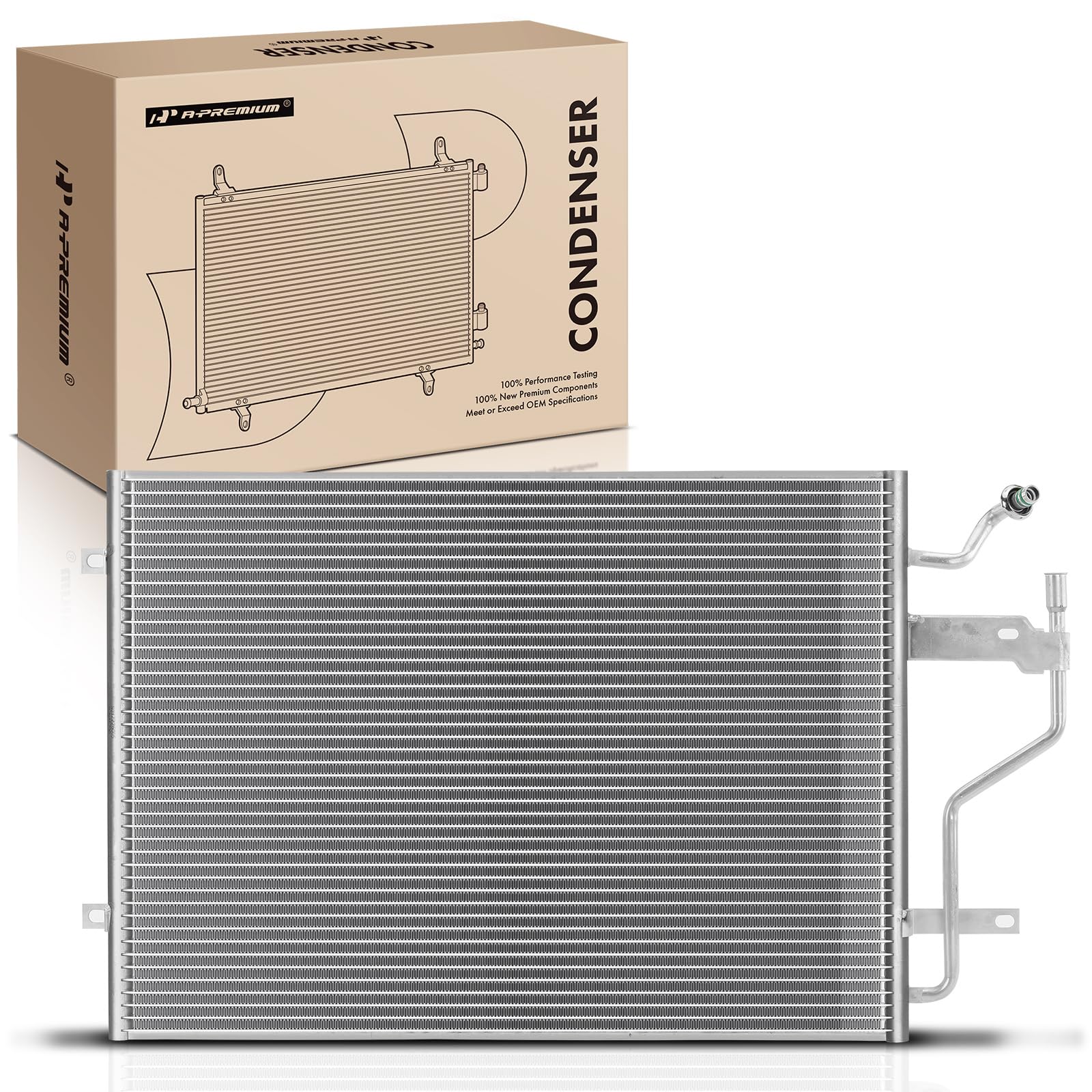 Photo 1 of A-Premium Air Conditioning A/C Condenser Compatible with Dodge Ram 2500, Ram 3500, 1994-1997, 5.9L, Replace# 4579, 550555824AA