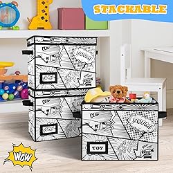 REDSHELL Comic Book Storage Box with Attached