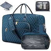 LOVEVOOK Travel Duffle Bag - Women's Weekender Carry On Overnight Laptop & Gym Bag With Toiletry/Shoe Pocket, Hospital Labor Bag