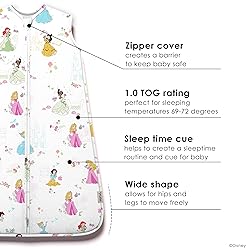 Milk Snob Disney Princess Baby Sleeping Sack for