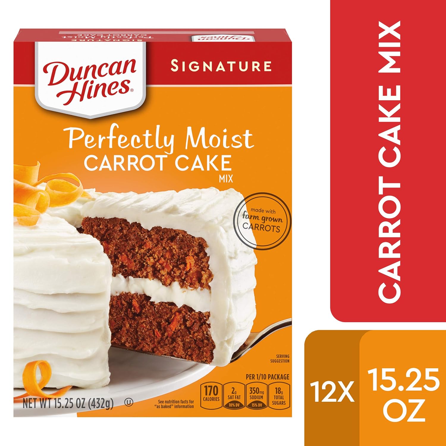 Duncan Hines Signature Perfectly Moist Carrot