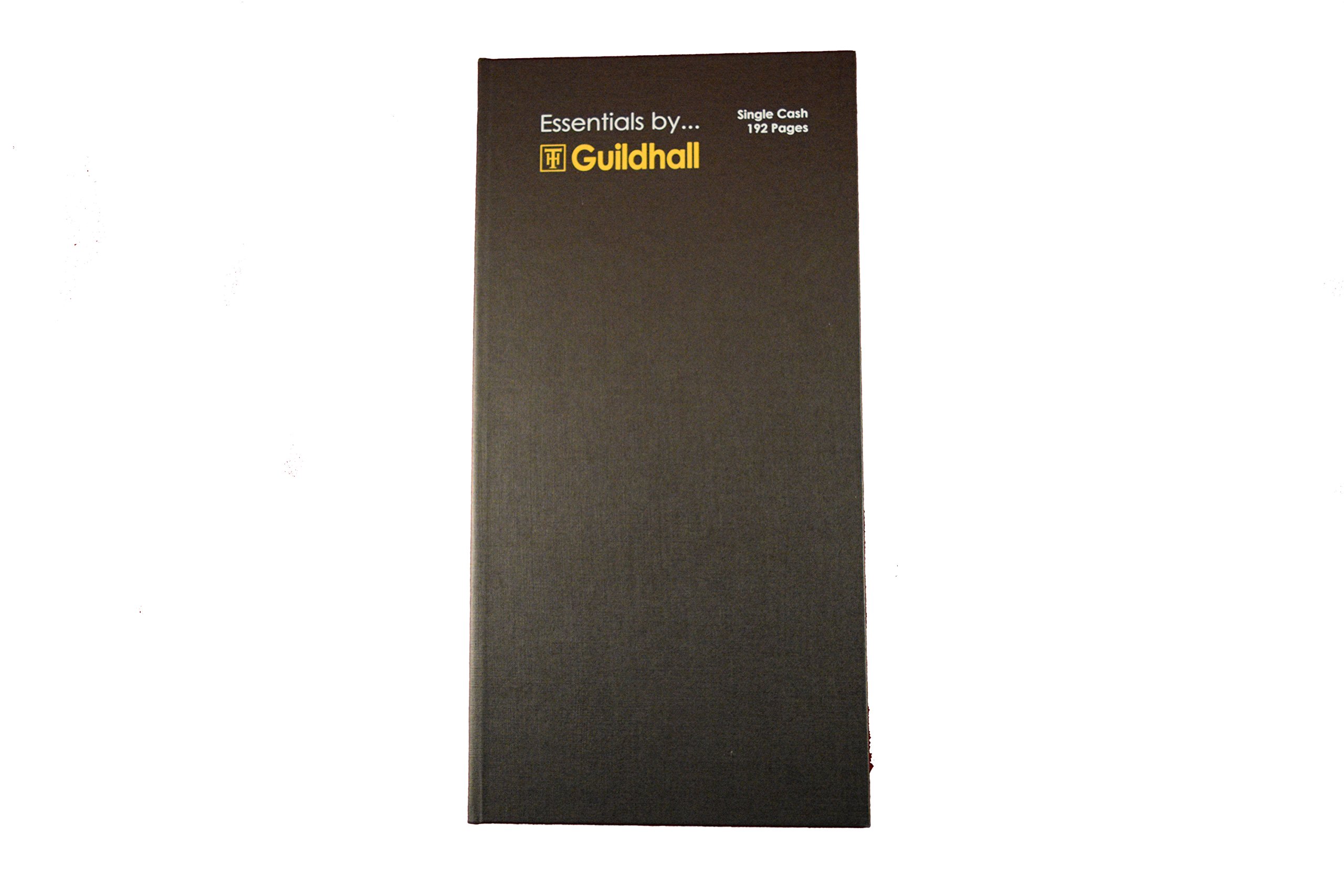 Exacompta - Ref GES6221Z - Guildhall - Essentials Single Cash Account Book, 30 x 15cm, 192 Pages of 80gsm Pre-Printed Paper - Receipts, Expenses, Summaries