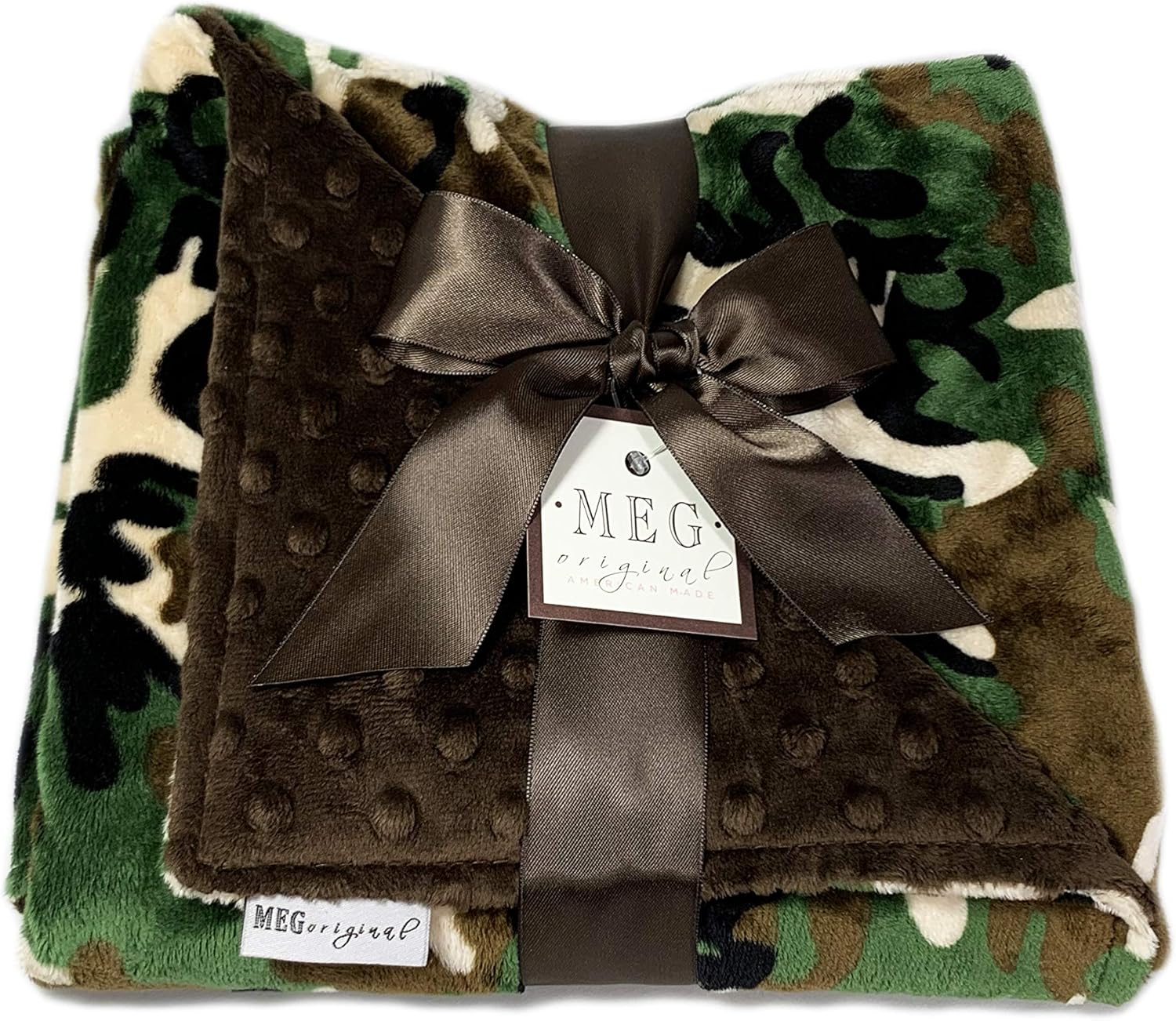 camouflage baby blanket