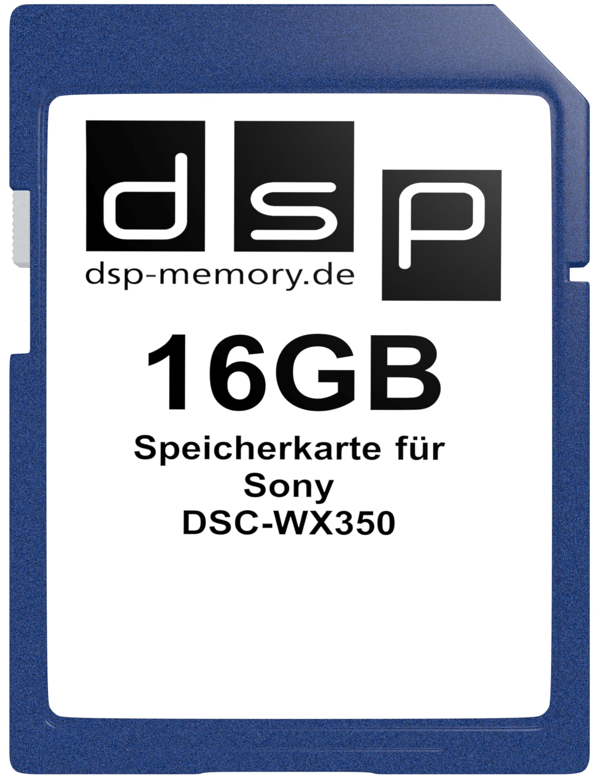 16GB Speicherkarte für Sony DSC-WX350