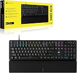 Corsair K70 Core RGB Keyboard with Palmrest UK QWERTY Red Linear MX Switches view 9