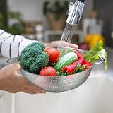 Herogo Stainless Steel Colander 22cm with Handles 3 Quart Micro-Perforated view 6