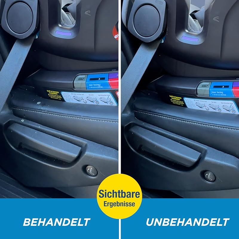 Lederreiniger & Lederpflege für Auto mit Mikrofasertuch - 300 ml