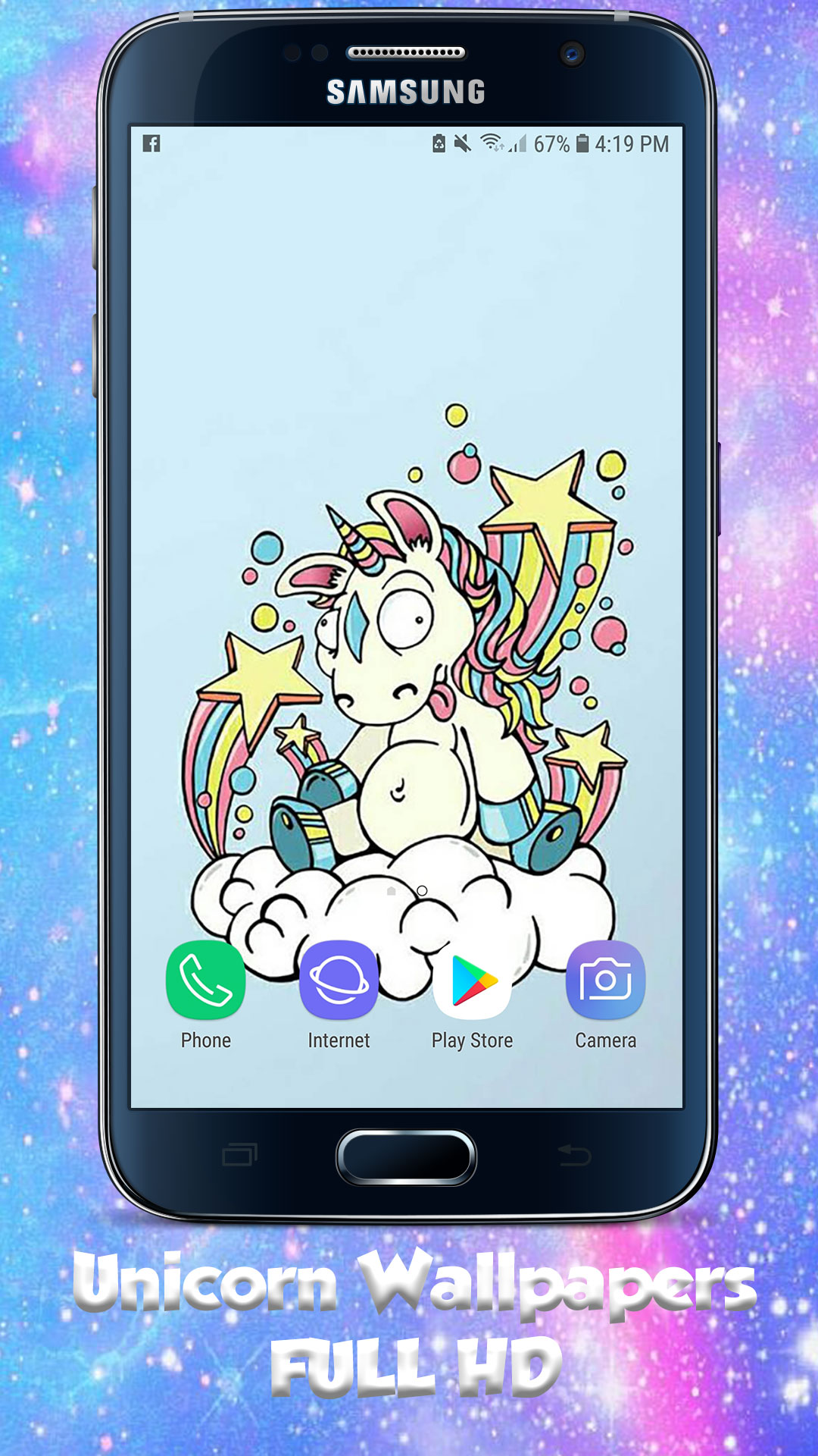 Amazing Kawaii Cute Unicorn Wallpaper - cute backgrounds - Thumbnail 7