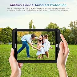 DETUOSI Shockproof Case for Samsung Galaxy Tab S2