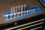 Laser 8633 3/8" Drive Twist Lock Socket Tray Organizer for 26 Sockets view 3