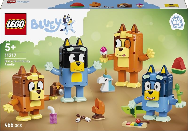 Bluey La Famille de Bluey en Briques 11217