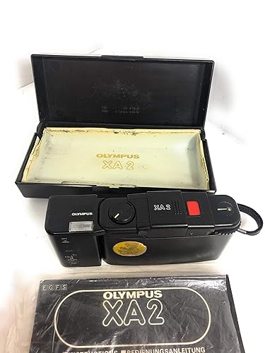 Olympus XA2 Camera w/ A11 Original Case, Manuals, Receipt