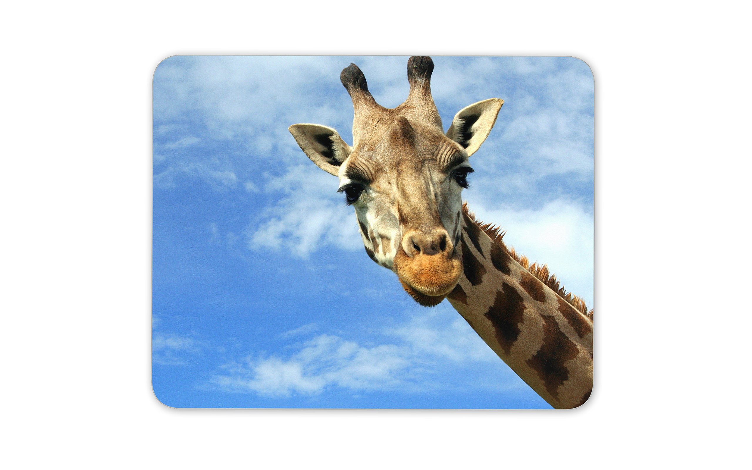 Destination Vinyl Ltd Cool Giraffe Mouse Mat Pad - Wild Animal Funny Cute Kids Gift PC Computer #8309