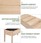 Yaheetech Raised Garden Bed Fir Wood 120.5x59x76cm Elevated Planter Box view 5