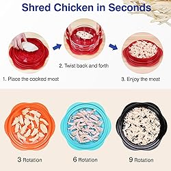 Chicken Shredder Tool Twist Large: 2025 Pro