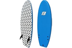 EASYGO PRODUCTS 4'10" FUNBOARD Beginner Learning Softboard Surfboard Foam