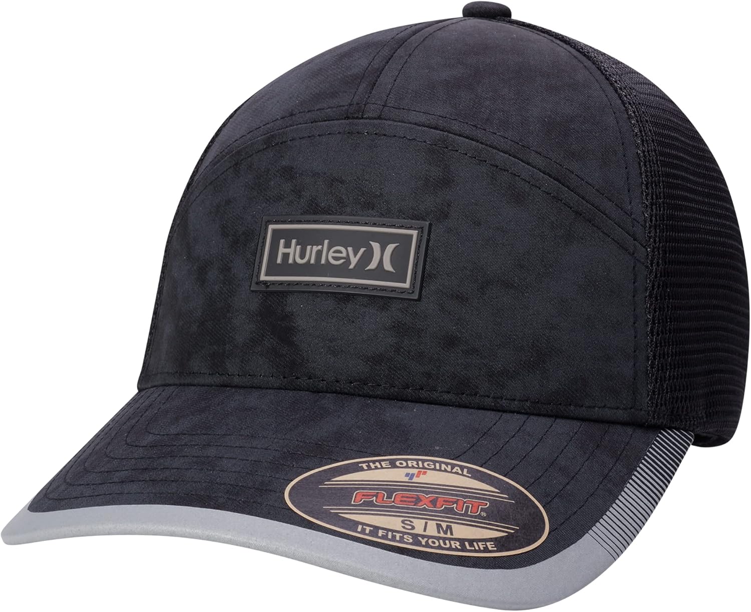 Hurley Men's Baseball Cap Mission Curved Brim Fitted Trucker Hat
