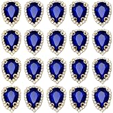 Craftisum 10 Pcs Fancy Pink Rhinestones Sewing Buttons – 22mm Metal Shank Buttons For Coats, Jackets, Blazers - View #7