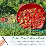 MAIYADUO Garden Netting 4x12M Birds Fruit Veg Pond Mesh Fence Green view 6