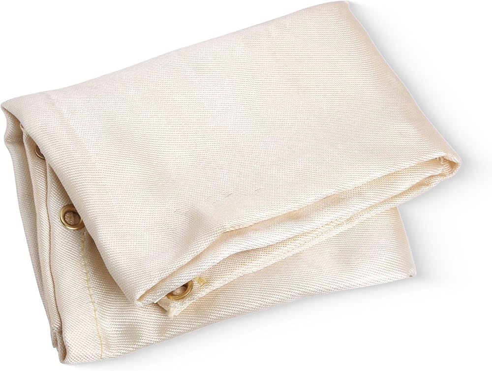 Neilsen CT5409 Fibreglass Welding Blanket Heavyweight 4x6ft 550C Flame Retardant
