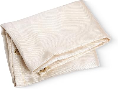 Neilsen CT5409 Fibreglass Welding Blanket Heavyweight 4x6ft 550C Flame Retardant