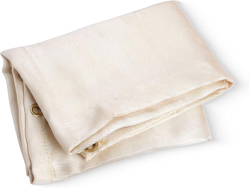 Neilsen CT5409 Fibreglass Welding Blanket Heavyweight 4x6ft 550C Flame Retardant
