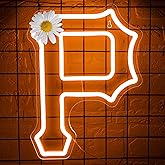 Baseball Neon Sign for Wall Decor Baseball LED Light Up Sign Baseball Wall Decor Sports Neon Lights for Club Bedroom Man Cave Bar Sports Gifts for Men Teen Boys Fans,Size 13.8 * 10.1 inches(XD143)