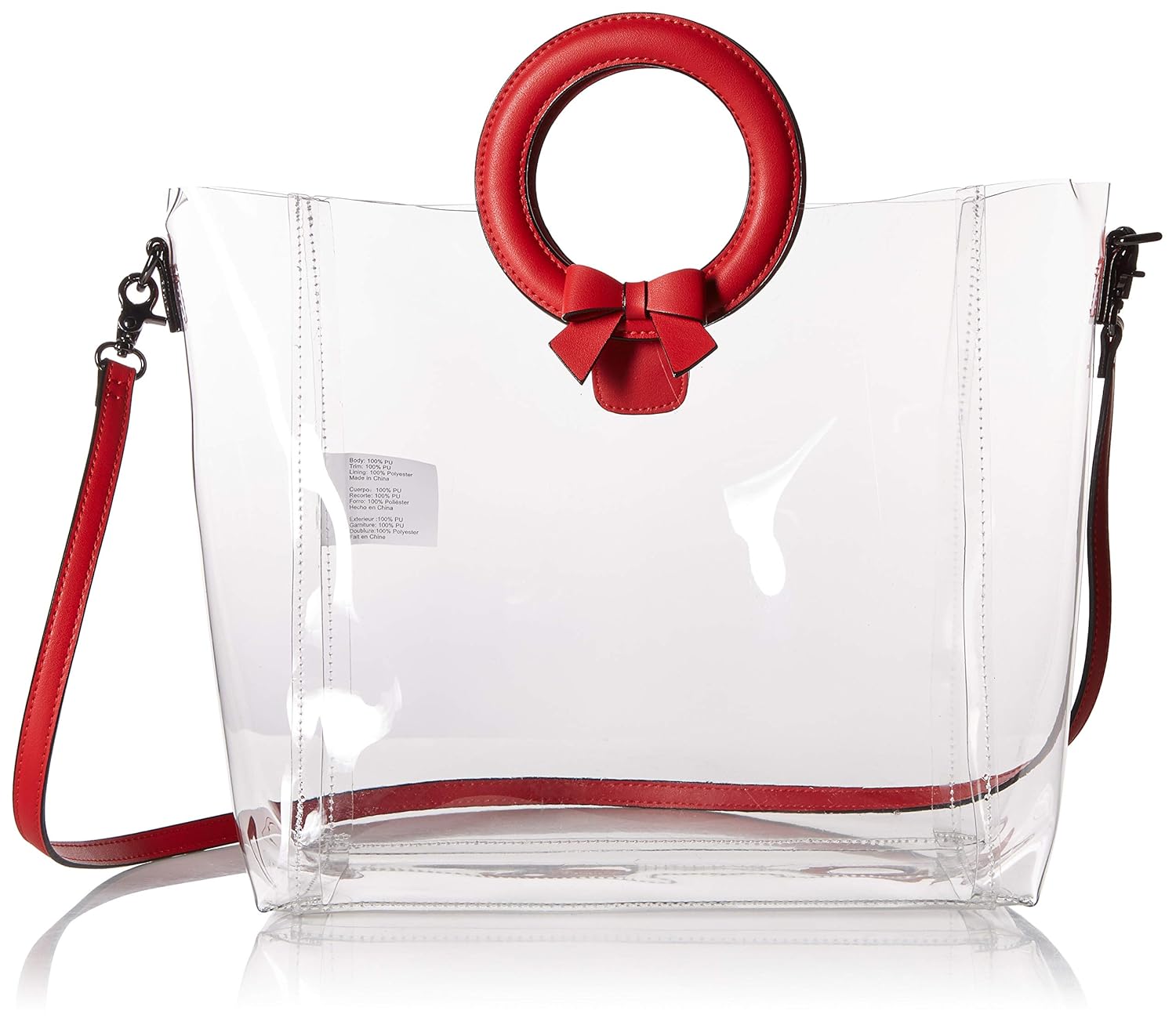 betsey johnson clear bag