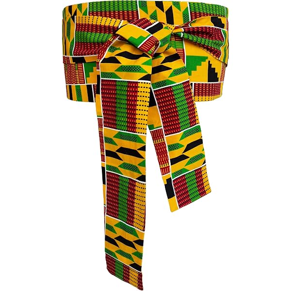 VeritableWax African Print Belt for Women Multicoloured  display picture 2