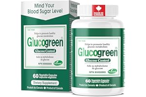 Glucogreen Glucose Control - All-Natural Supplement for Glucose Metabolism and Blood Sugar Control - White Mulberry Leaf Extr