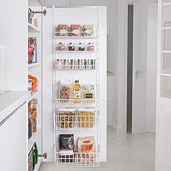 Smart Design Over The Door Adjustable Pantry