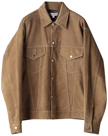 Goat Suede Jean Jacket 1225-199-8635 Goat Suede Jean Jacket 1225-199-8635