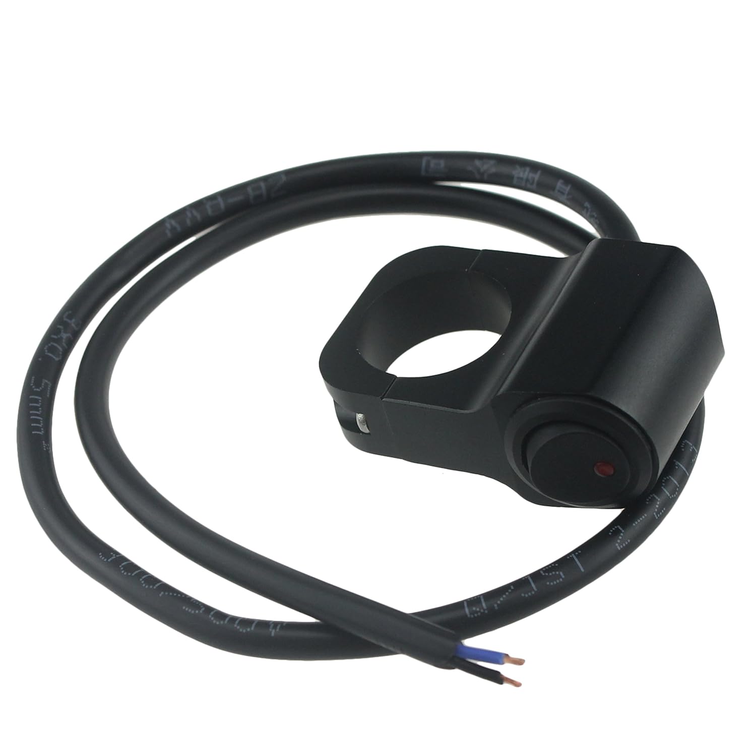 Amazon.com: Iztoss 12v 10A Motorcycle CNC aluminium alloy rocker Switches  1" 25mm Handlebar headlight Switch with indicator light Sport Dirt Iztoss  Electric ...