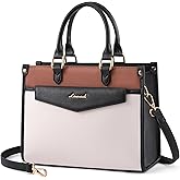 LOVEVOOK Purses and Handbags for Women, Trendy Satchel Tote Purse, PU Leather Crossbody Shoulder Bag Top Handle for Ladies