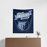 Northwest NBA Memphis Grizzlies Wall Hanging Tapestry, 34" x 40", Premium