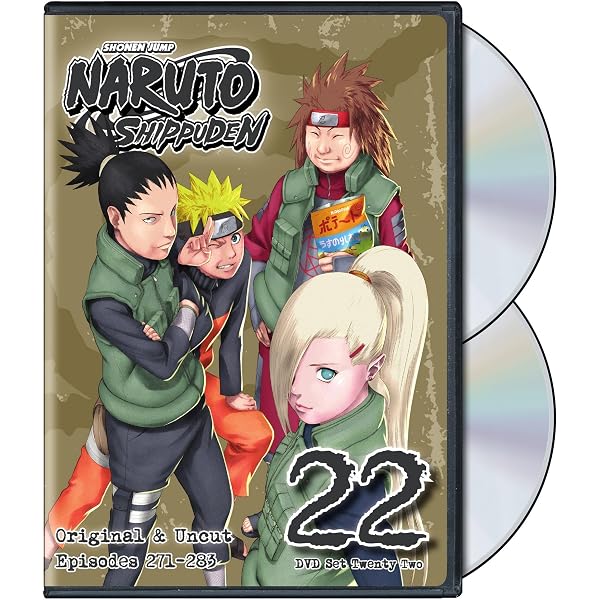 Naruto Shippuden Uncut Set 22 (ep.271-283): Amazon.ca: Various