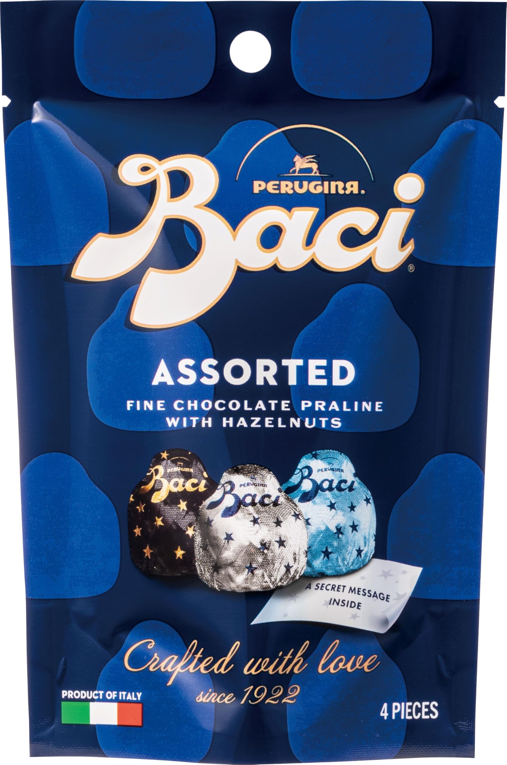 BACI(バッチ) 3種類 アソート 詰め合わせ BAG 4粒 (オリジナルダーク・ミルク・エキストラダーク) (個包装 イタリア産 ギフト)商品画像