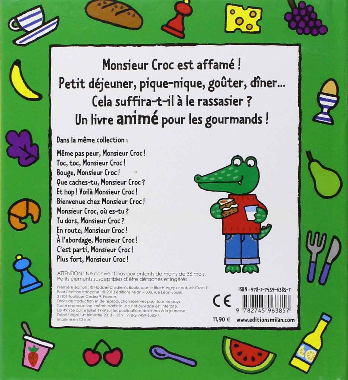 Tu As Faim Monsieur Croc Lodge Jo 9782745963857 Amazon Com Books