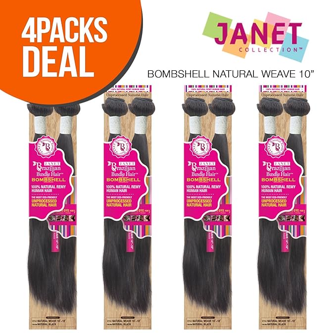 Amazon Com Multi Pack Deals Janet Unprocessed Brazilian Virgin