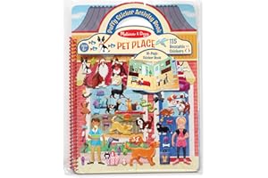 Melissa & Doug Pet Shop Puffy Sticker Set with 115 Reusable Stickers - FSC Certified