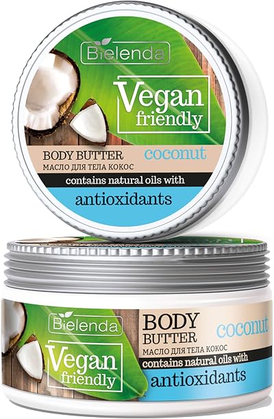 Bielenda Vegan Coconut Body Butter 250ml - Tone Moisturize Soften Smooth