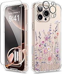 GVIEWIN for iPhone 16 Pro Max Case with Screen