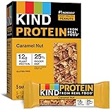 KIND Protein Bars, Caramel Nut, Gluten Free, 12g Protein,1.76 Ounce, 30 count